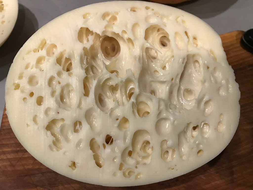 Сыр в виде гриба